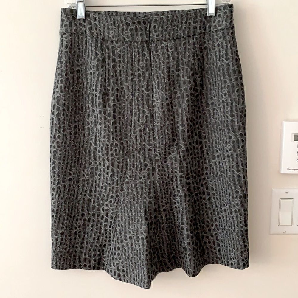 Euc Ann Taylor print pencil skirt sz 4 fully lined - Picture 2 of 5
